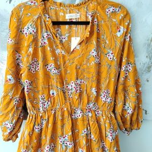 ROOLEE Floral Midi Dress